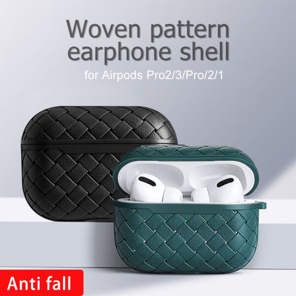 Breathable Leather Case for Apple Airpods Pro 2 usb c Wireless Earphone Soft TPU Cover For Air pods 3 2 Pro 2 Charging Box Bag