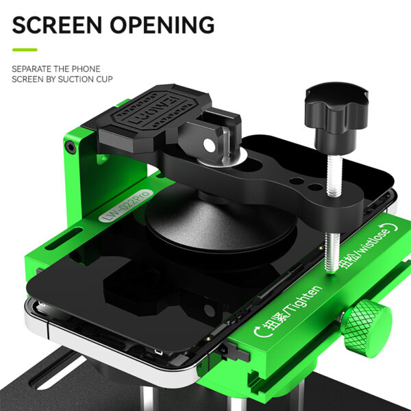 3 IN 1 360° LW-022 Pro rotary fixture brand new Upgrade silicone suction cup opener for phone LCD screen back teardown repair hand tool