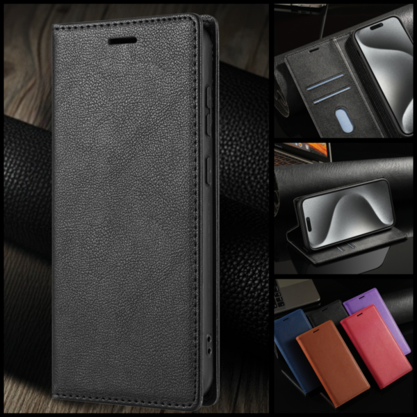 Leather Case For Samsung Galaxy A55 A35 A25 A15 A05S A14 A24 A34 A54 A13 A23 A33 A53A12 A32 A52 A72 Magnetic Flip Wallet Cover