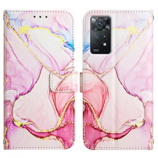 Wallet Necklace Case For Samsung Galaxy S24 Ultra S22 S23 Plus A53 A54 A34 A15 A25 A55 A35 S20 FE Stand Marble Strap Flip Cover