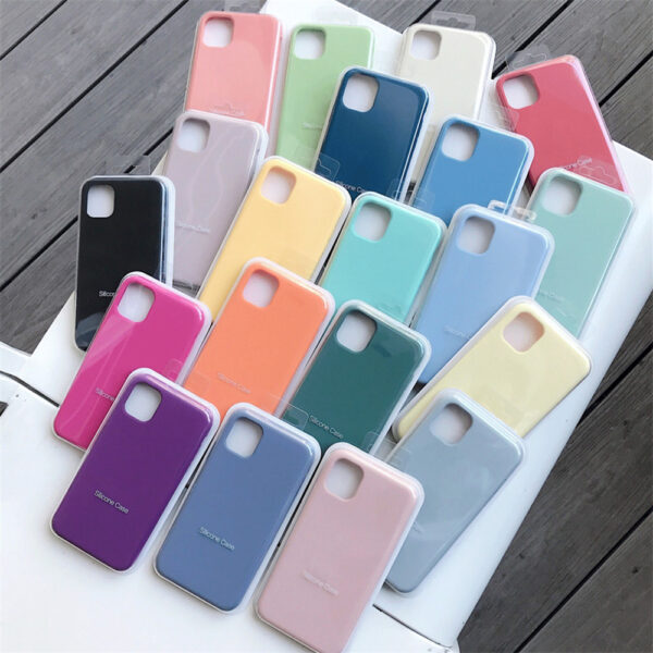 Official Original Soft Silicone Case For Apple iPhone 17 Air 16  15 11 12 13 14 Plus Pro Max XR X XS Case full Cover