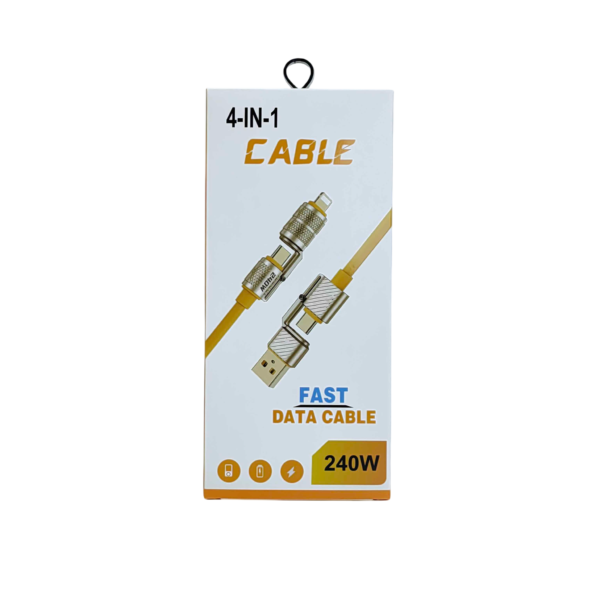 MingWei Cable for Smartphone 3.3Ft / 1M [Super Metal] - 240W Charger Extreme lossless Data and Sync Charging for Smartphone USB