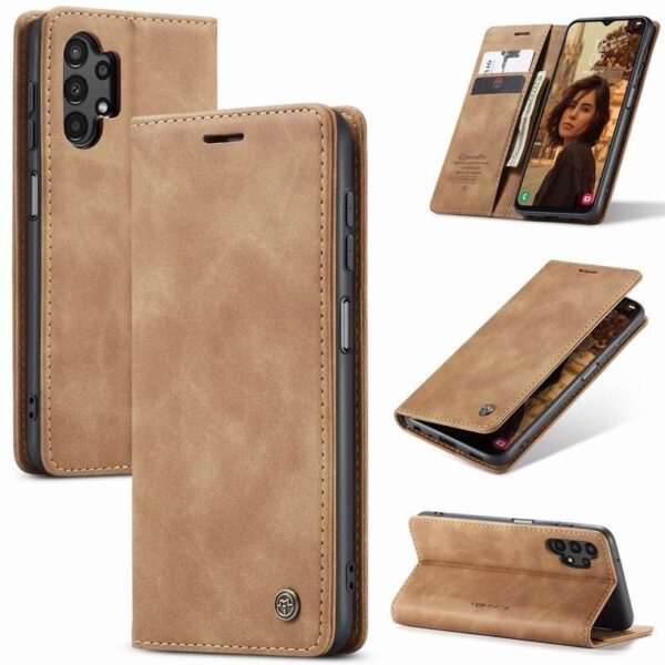 For Samsung A70 A81A14 A13 Case Magnetic Flip Case For Samsung Galaxy A55 A35 A25 A15 Leather Wallet Cover For Samsung A04 A54 A34 A24
