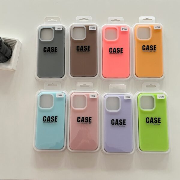 For iPhone 17 Air 16  15 Pro Max Case Jelly Neon Silicone Phone Cases for iPhone 12 11 13 Pro 14 Pro Max Matte Fluorescent Color Cover