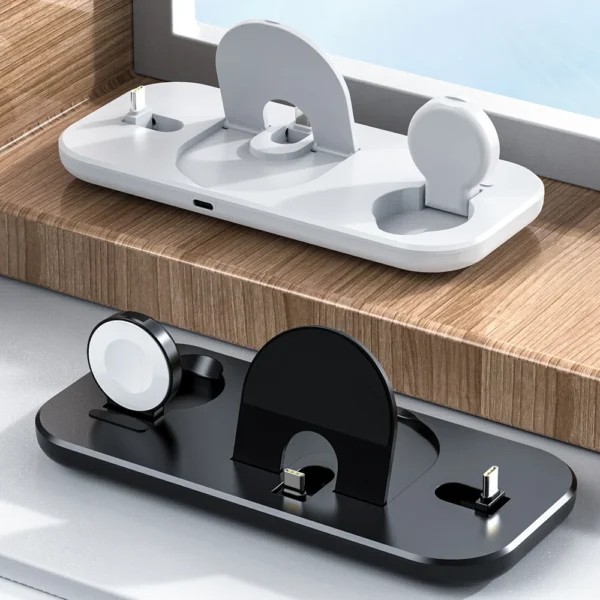 3 in 1 Wireless Charger Stand For Samsung S23 S22 S21 S20 Ultra Note Galaxy Watch 5 4 Active Buds 15W Fast Charging Dock Station