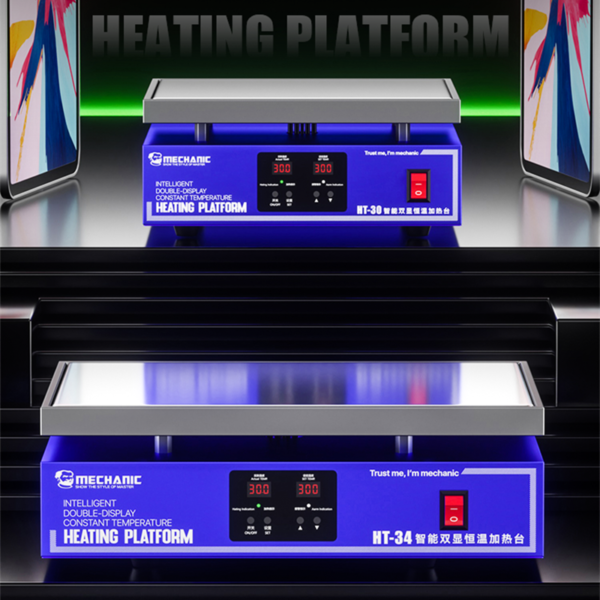 MECHANIC HT-30/34 Constant Temperature Heating Welding Table for Mobile Phone LCD Screen Removal Digital Pre-heating Station