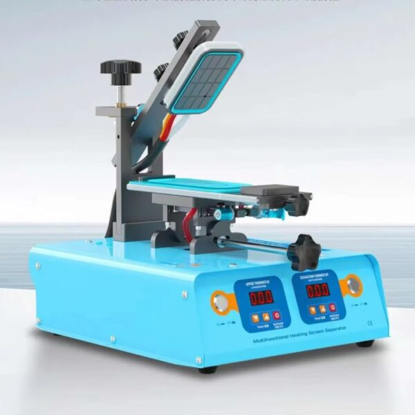 SUNSHINE S-918M Straight Curved Screen LCD Vacuum Separator Mobile Phone Heating Remove Touch Screen Repair Tool