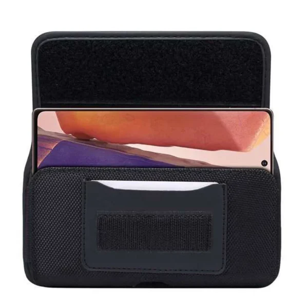 Factory Price 5.5"-7.2"  Leather Case Belt Clip Holster Pouch Case for Samsung & iPhone Men Waist Carring case