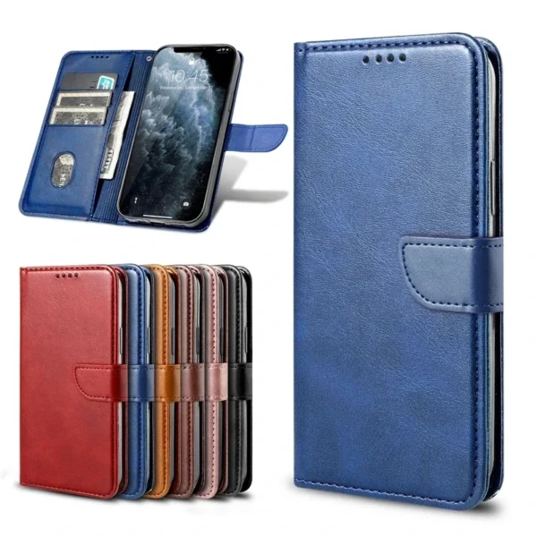 Flip Leather Wallet Phone Case For Samsung A51 A71 A31 A50 A70 A41 A40 A20E A20 A10 A03 A11 A8 2018 Phone Bags Case