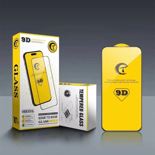 Hight Quality 9D 9H full covered tempered Glass For iphone 15 14 13 12 11 pro max Screen Protector XR tempered Film
