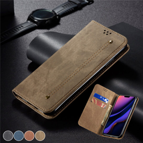 Retro Magnetic Leather Case for iPhone 16 15 Pro Max 14 Plus 13 12 11 XS X XR Wallet Card Cover for iPhone SE 2022 6 7 8 Coque Etui
