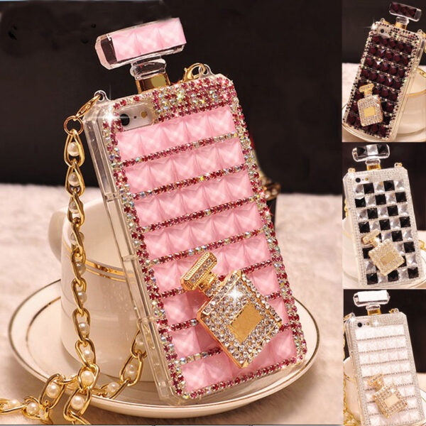 Luxury Diamond Case TPU Rhinestone Bling Cover Coque for Iphone 11 12 13 Pro XS Max XR X 5 8 7 Plus