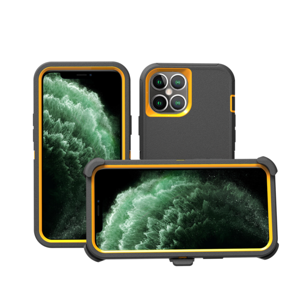 Armor Shockproof Defender Phone Case For iphone 17 Air 16 15 14 13mini 13pro Hard PC+TPU Back Cover For Apple 13 mini Pro Max Anti-fall Case