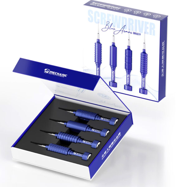 New MECHANIC High Hardness Screwdriver Convex Cross Y0.6 Pentalobe Phillips for Mobile Phones Watch Repair Opening Tools set kit